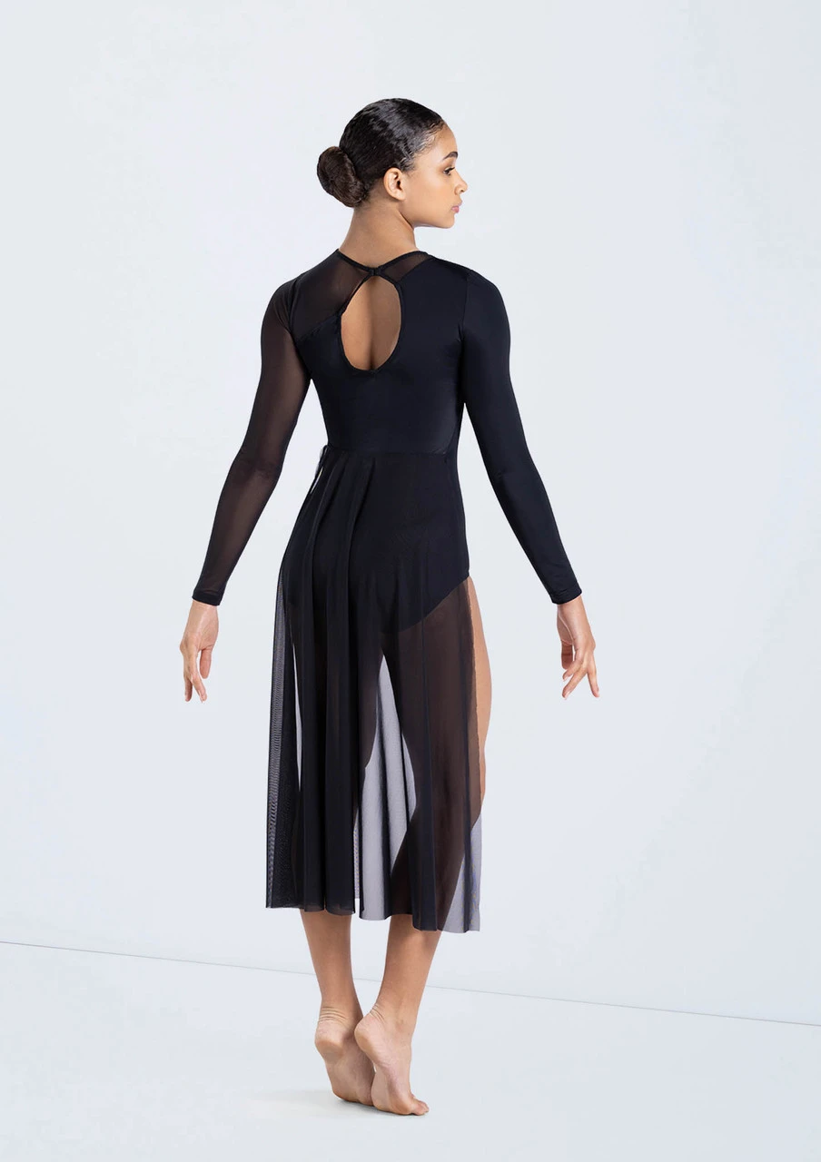 Weissman Long Sleeve Back Panel Leotard - Image 2