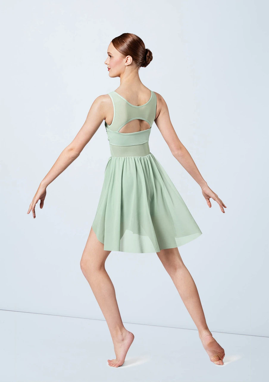 Weissman Mesh Wrap Dress - Image 2