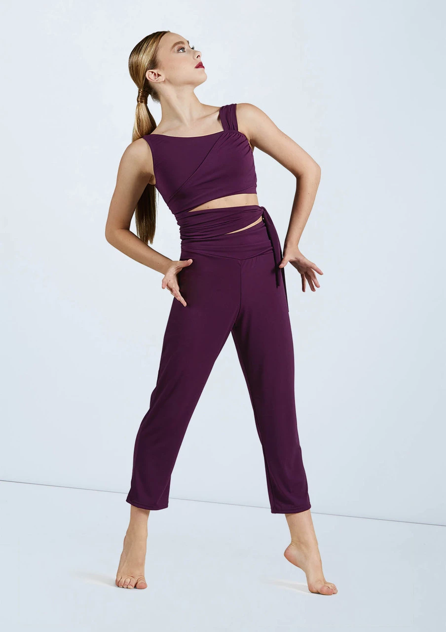 Weissman Cropped Cutout Jumpsuit - Image 3