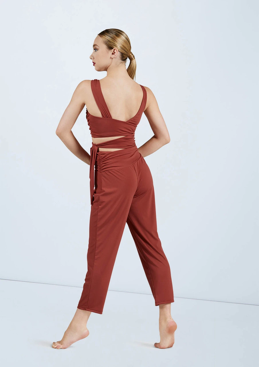 Weissman Cropped Cutout Jumpsuit - Image 4
