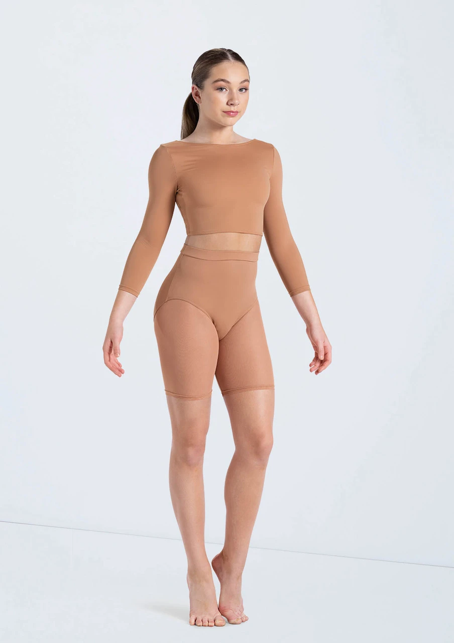 Weissman Power Mesh Biker Shorts - Image 2