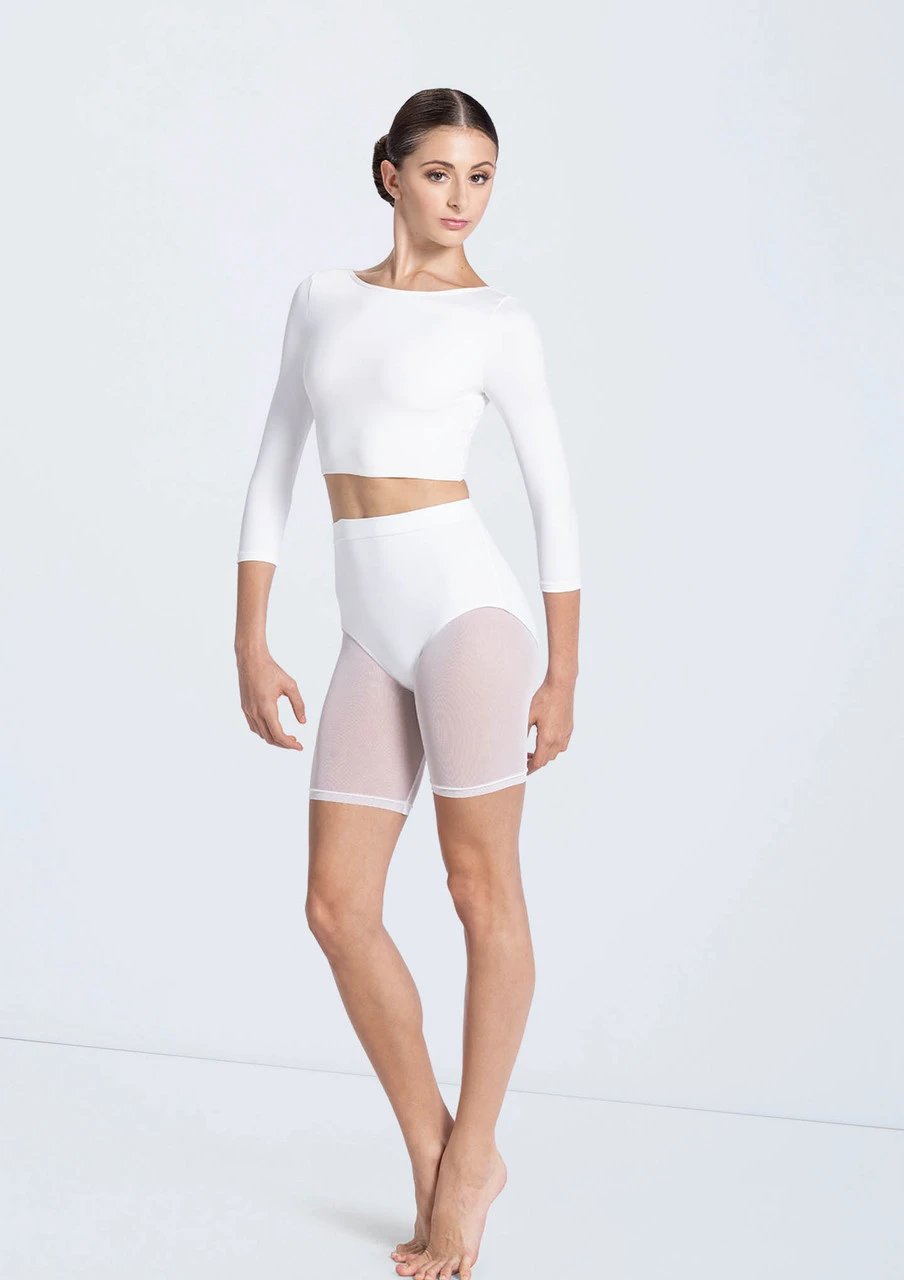 Weissman Power Mesh Biker Shorts - Image 4