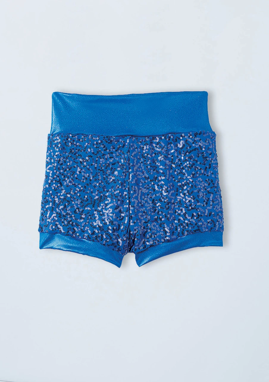 Weissman High Waist Sequin Shorts - Image 3