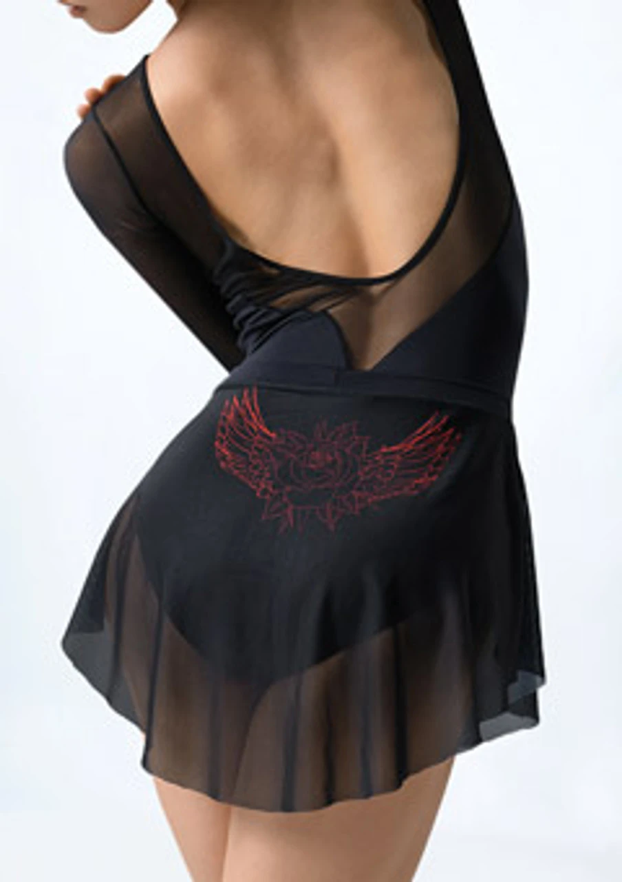 Ballet Rosa Reve Pull On Mesh Skirt - Image 3