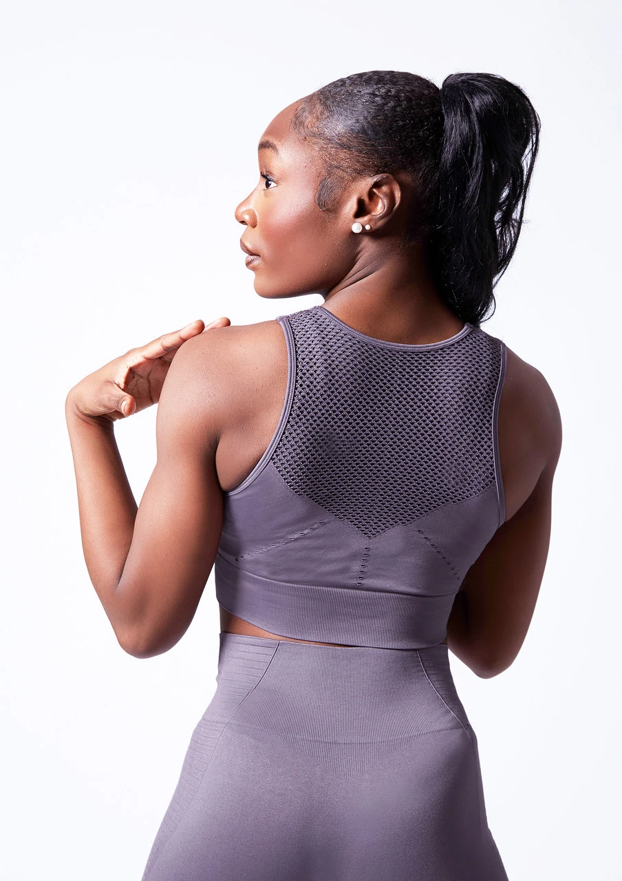 Move Dance Isabelle Seamless Tank Crop Top - Image 4