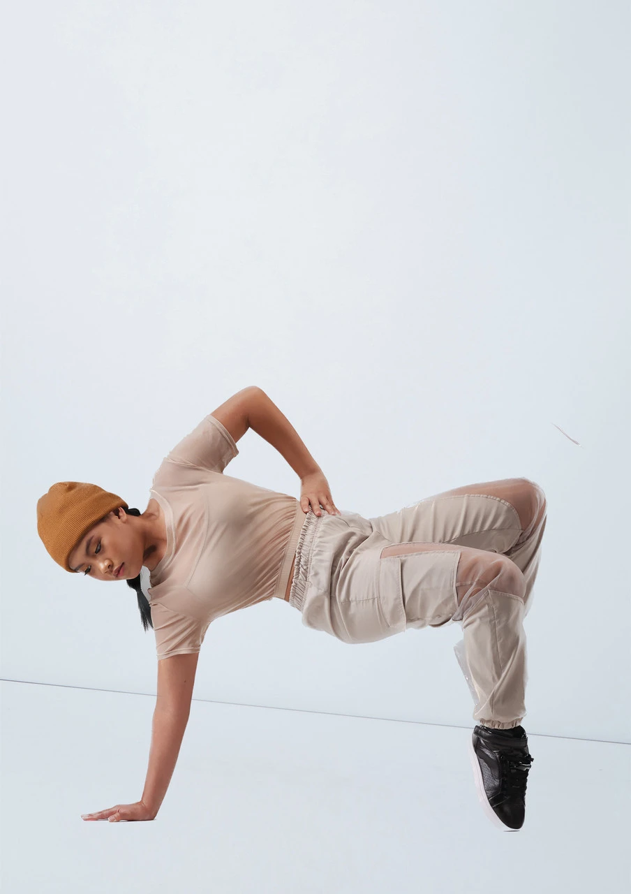 Weissman Mesh Oversized Tee