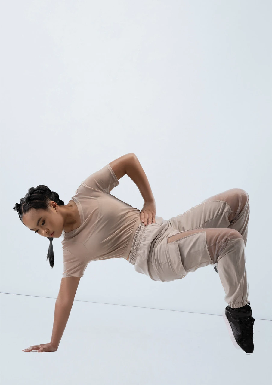 Weissman Mesh Oversized Tee - Image 2